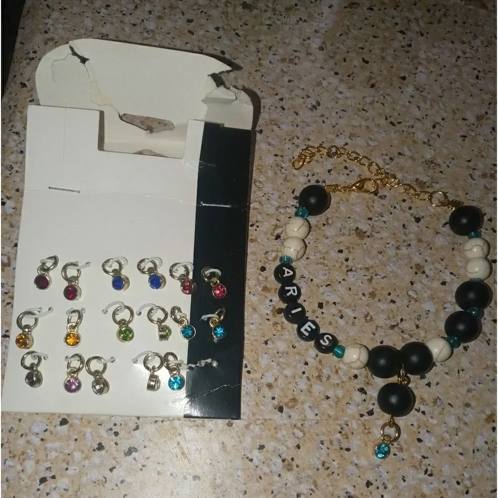 N/A birthstone charms